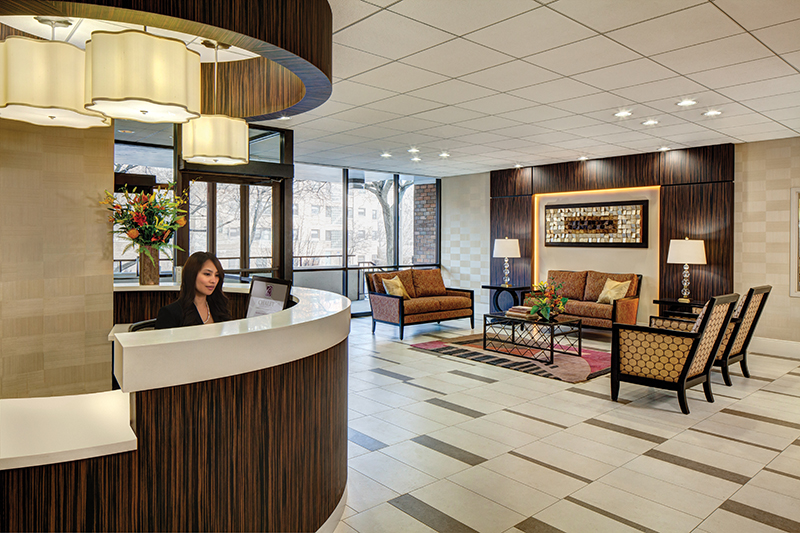 Chalet 8211 Lobby with Reception Desk 8211 SMALL