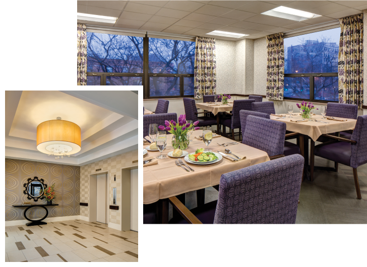 chalet collage